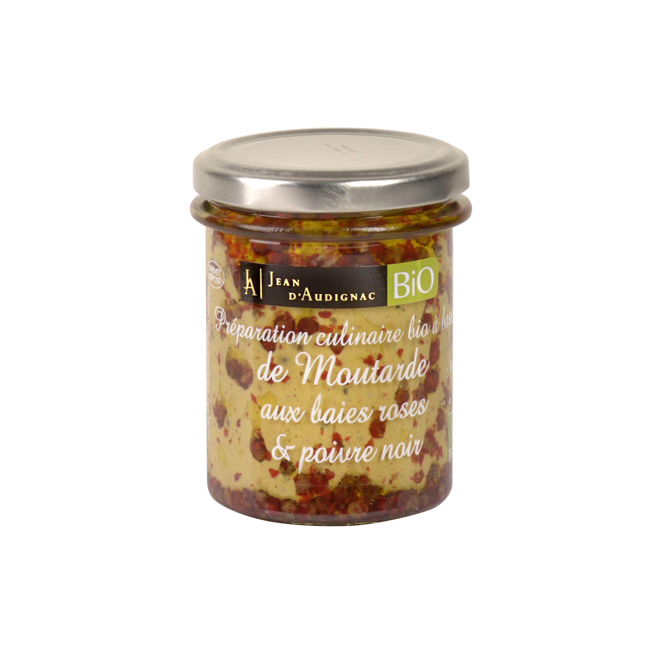 ORGANIC MUSTARD WITH PINK BERRIES