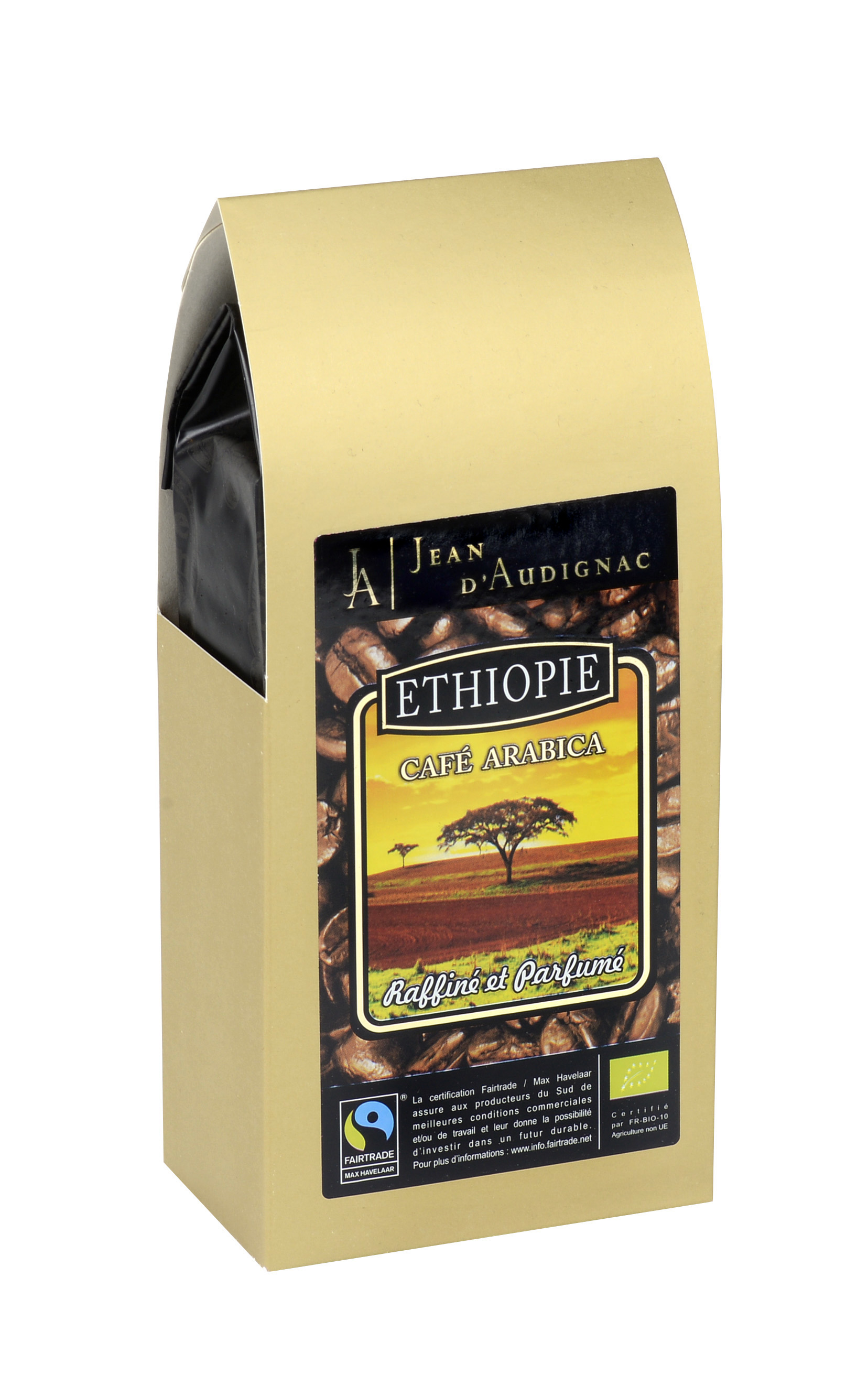 ORGANIC GROUND ARABICA COFFEE FROM ETHIOPIA