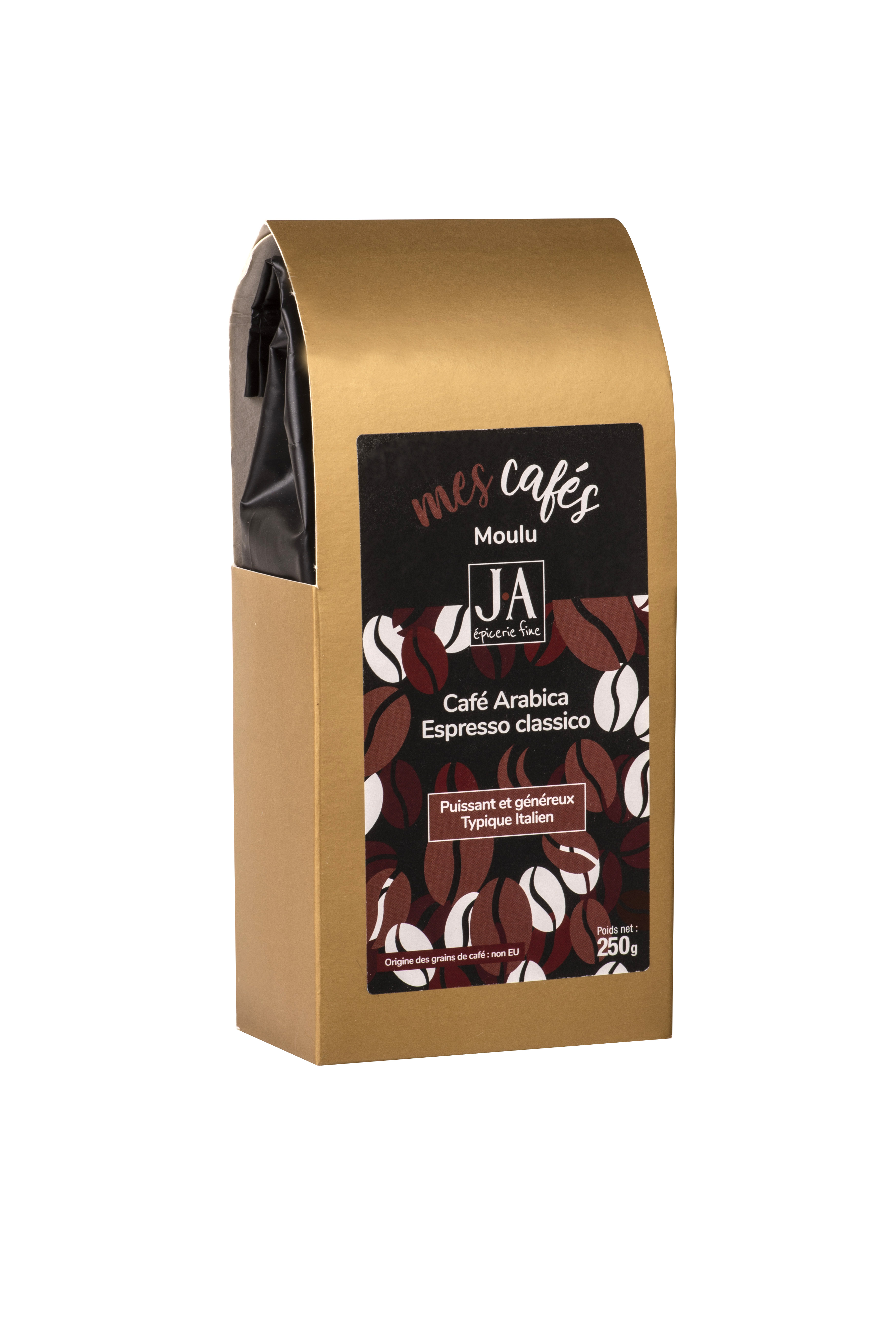 GROUND ESPRESSO COFFEE FROM ITALY