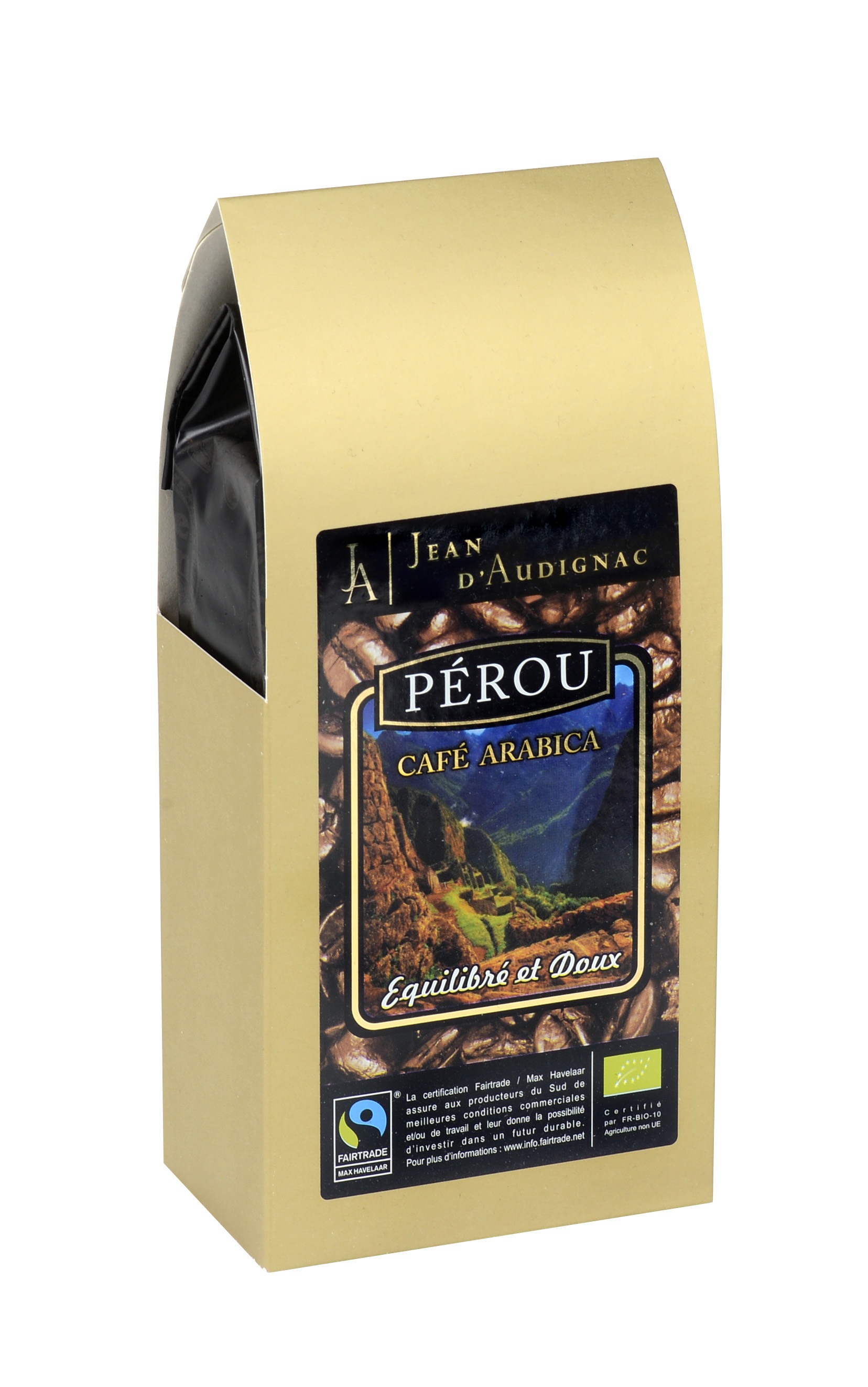 ORGANIC GROUND ARABICA COFFEE FROM PERU