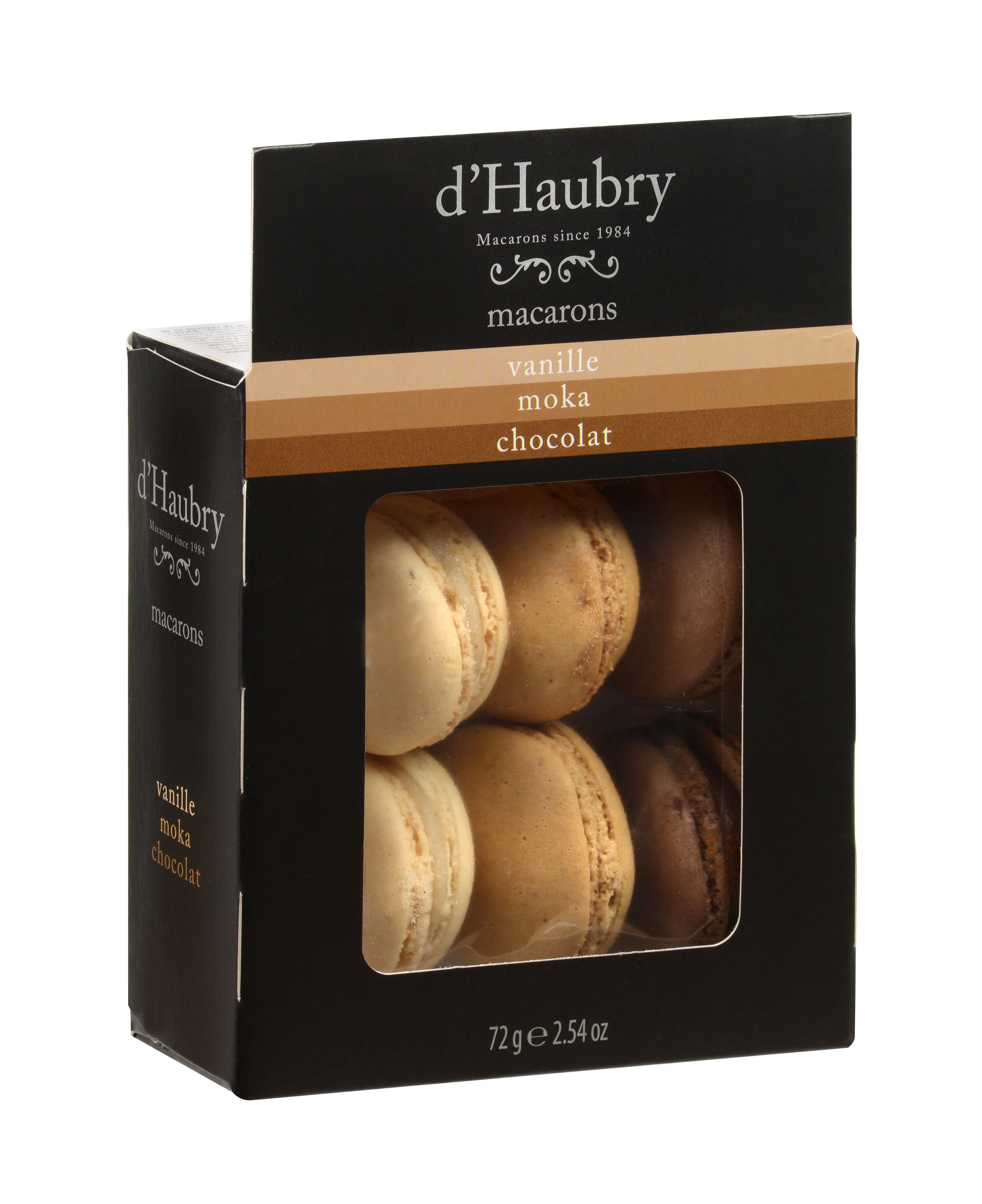 FRENCH MACARONS VANILLA, CHOCOLATE, MOKA