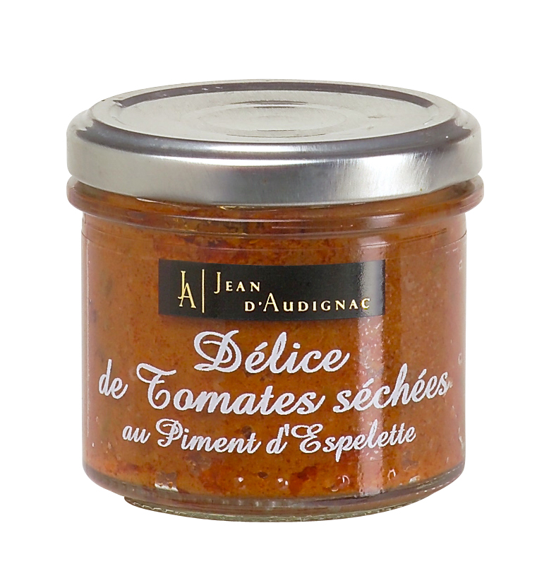 DRIED TOMATOES WITH ESPELETTE PEPPER DELIGHT