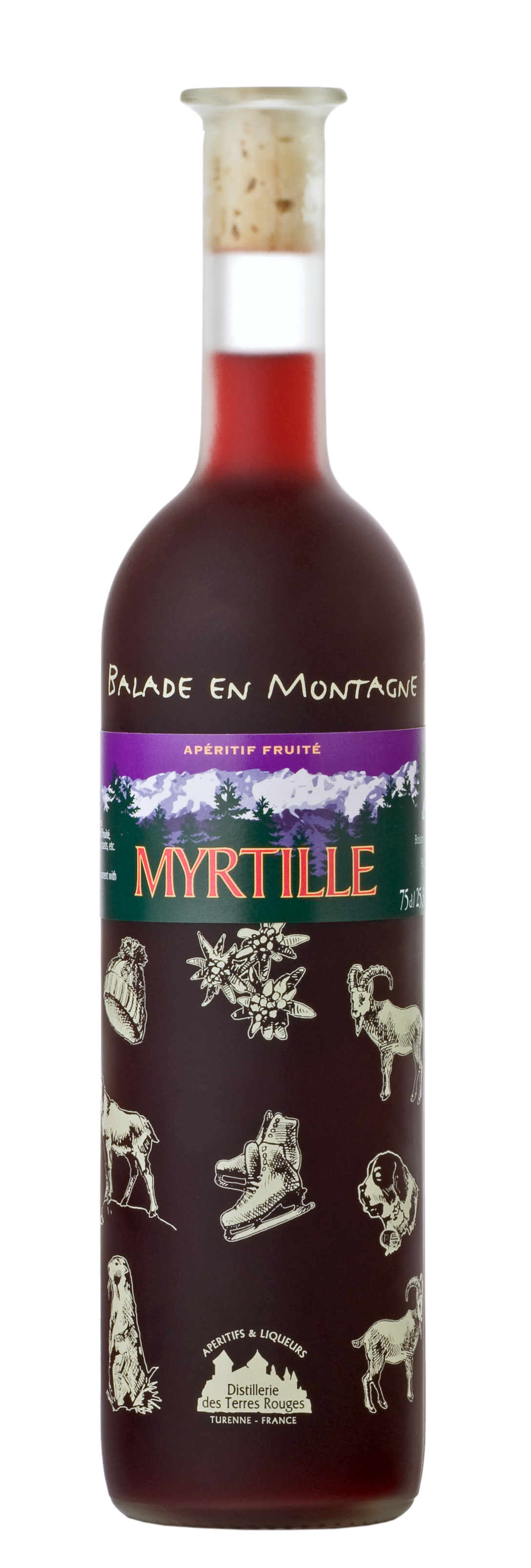 "BALLADE EN MONTAGNE" BLUEBERRY APERITIF WINE