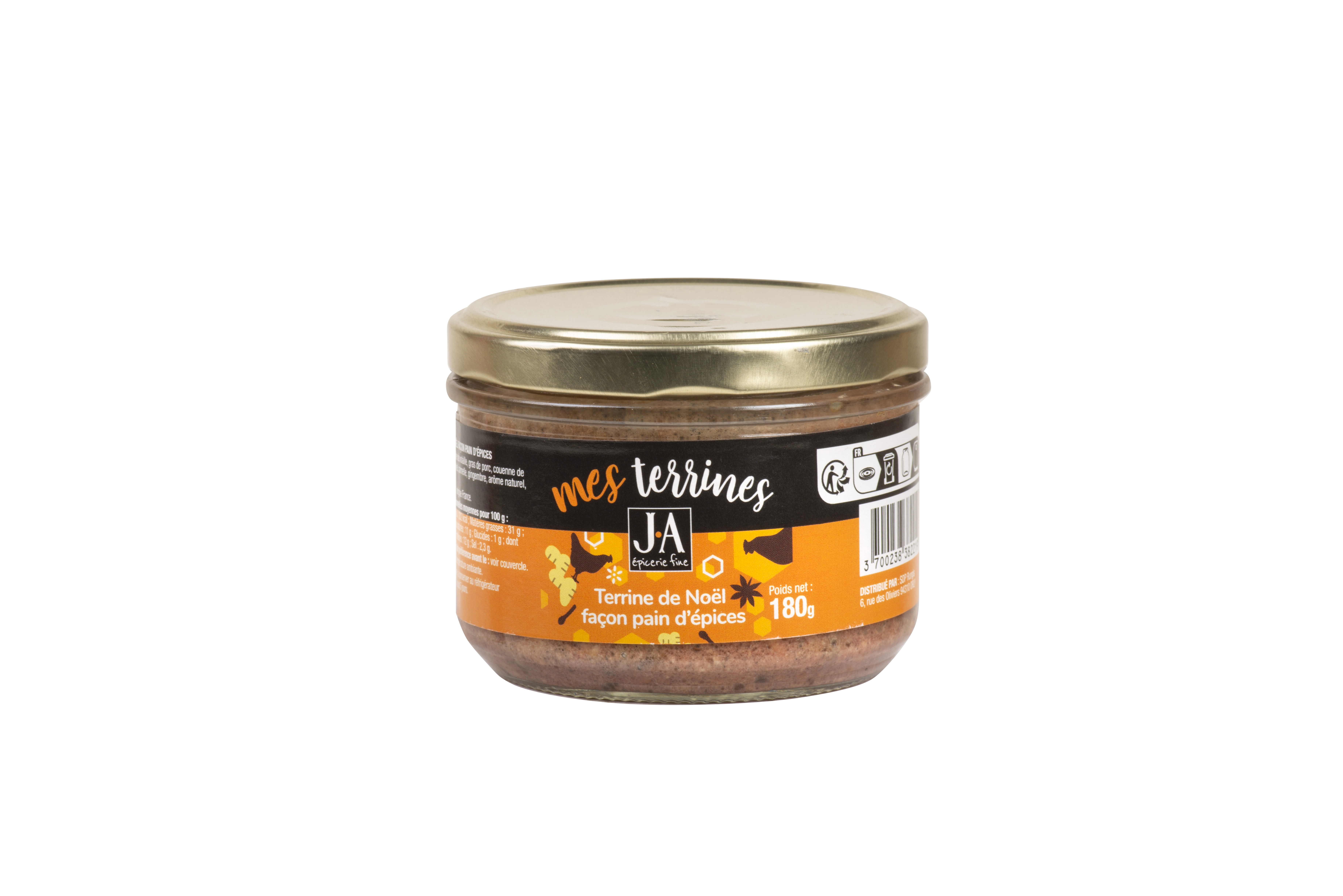 CHRISTMAS TERRINE GINGERBREAD RECIPE