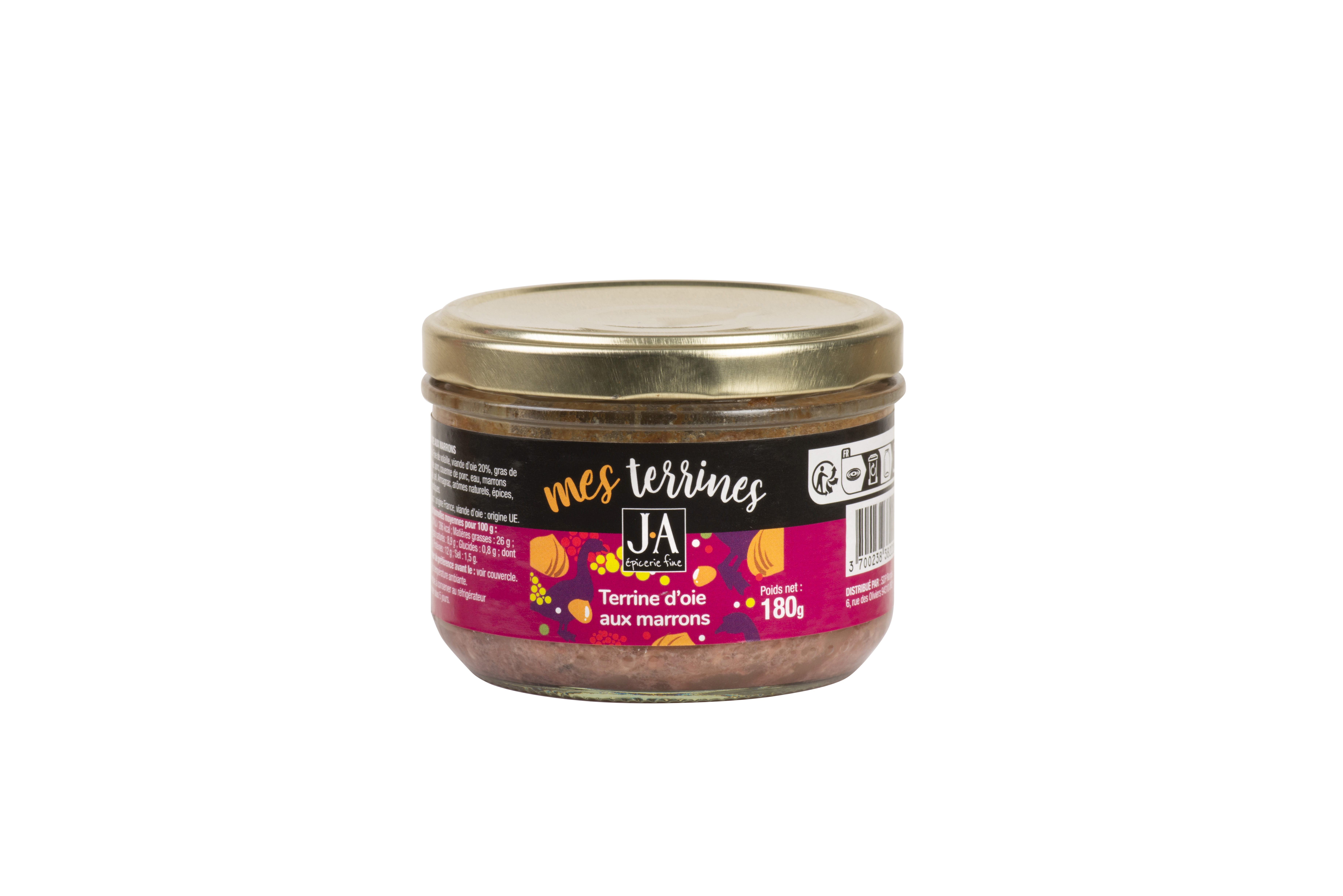 GOOSE TERRINE WITH CHESTNUTS